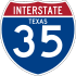 Interstate 35 marker