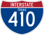 Interstate 410 marker