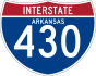 Interstate 430 marker