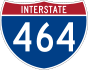 Interstate 464 marker