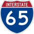 Interstate 65 marker