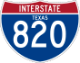 Interstate 820 marker