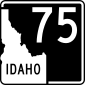 Idaho route marker