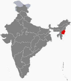 Manipur, a state of India