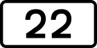 Route 22 shield}}