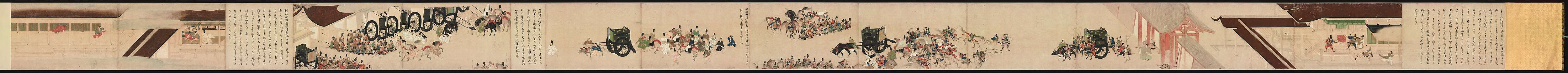 Illustrated Tale of the Heiji Civil War: Scroll of the Imperial Visit to Rokuhara