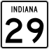 State Road 29 marker