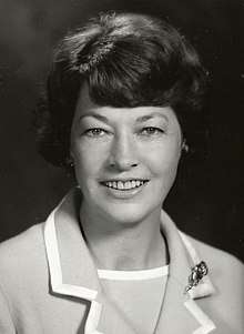 Inez Trueman in June 1968. Professional headshot from time as city councillor in 1968-1969.