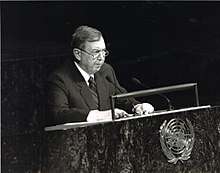 Israel Eliashiv at UN
