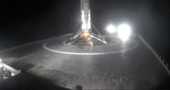 Landed first stage from the JCSAT-16 launch