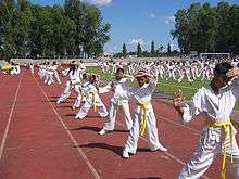 873 JJS Karatekas highlighted the Ruby Jubilee Celebration at Pana-ad Sports Stadium in Bacolod City, Philippines