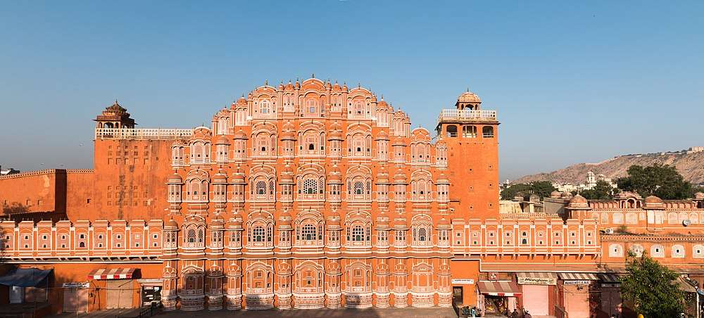 The Hawa Mahal was constructed by Pratap Singh.