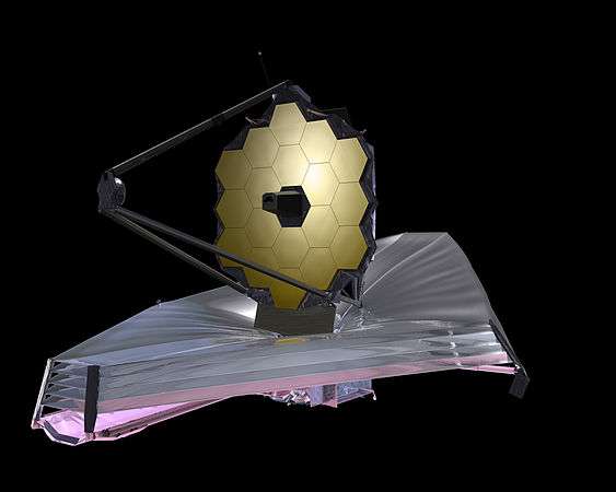 James Webb Space Telescope rendering