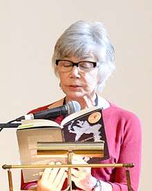 Jane Munro at the Eden Mills Writers' Festival in 2016
