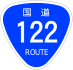 National Route 122 shield