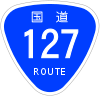 National Route 127 shield