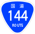 National Route 144 shield