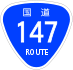 National Route 147 shield