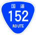 National Route 152 shield