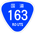 National Route 163 shield