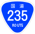 National Route 235 shield