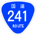 National Route 241 shield