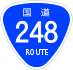 National Route 248 shield