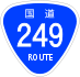 National Route 249 shield