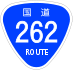 National Route 262 shield