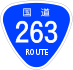 National Route 263 shield