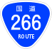 National Route 266 shield