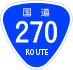 National Route 270 shield