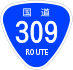 National Route 309 shield