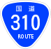 National Route 310 shield