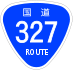 National Route 327 shield
