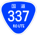 National Route 337 shield