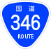 National Route 346 shield