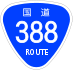 National Route 388 shield