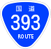 National Route 393 shield