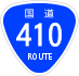 National Route 410 shield
