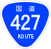 National Route 427 shield