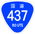 National Route 437 shield