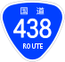 National Route 438 shield