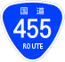 National Route 455 shield