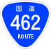 National Route 462 shield