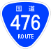 National Route 476 shield