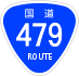National Route 479 shield