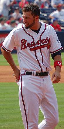 Jeff Francoeur, playing for the Atlanta Braves