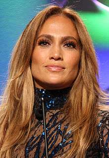 Colour photograph of Jennifer Lopez in 2014