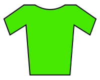 A green jersey.